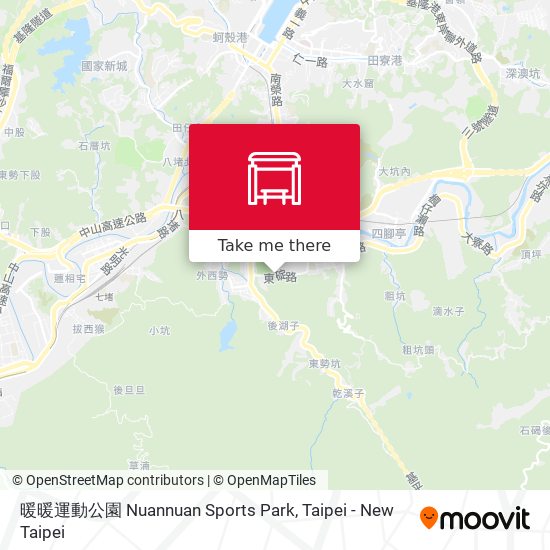 暖暖運動公園 Nuannuan Sports Park map