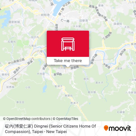 碇內(博愛仁家) Dingnei (Senior Citizens Home Of Compassion) map