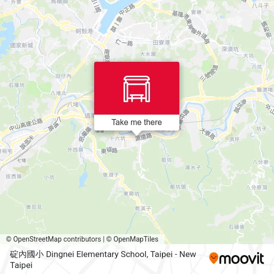 碇內國小 Dingnei Elementary School地圖