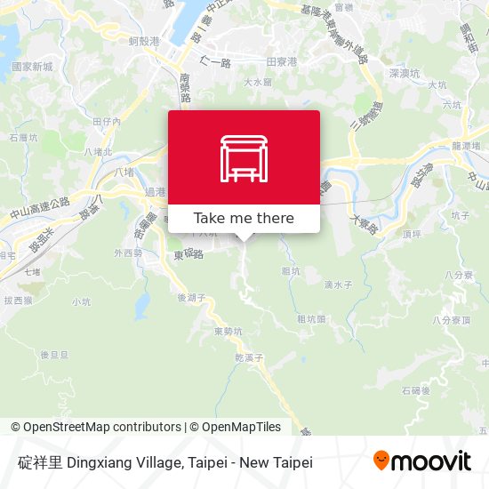 碇祥里 Dingxiang Village地圖