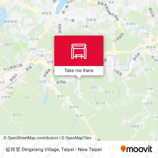 碇祥里 Dingxiang Village map
