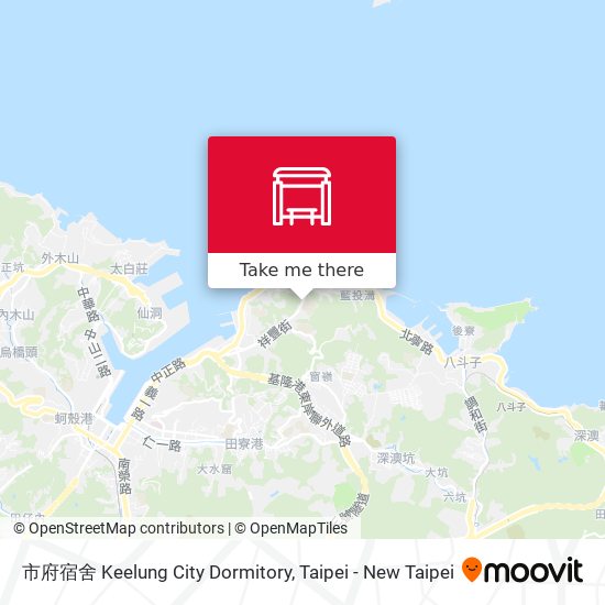市府宿舍 Keelung City Dormitory地圖