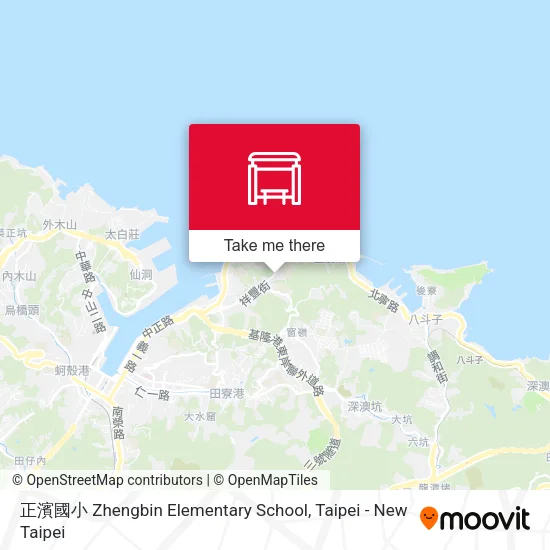 正濱國小 Zhengbin Elementary School map