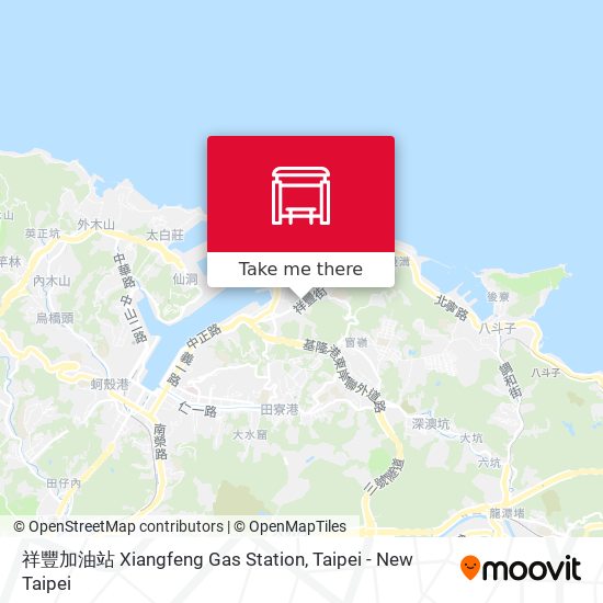 祥豐加油站 Xiangfeng Gas Station地圖