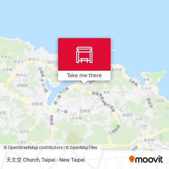 天主堂 Church map