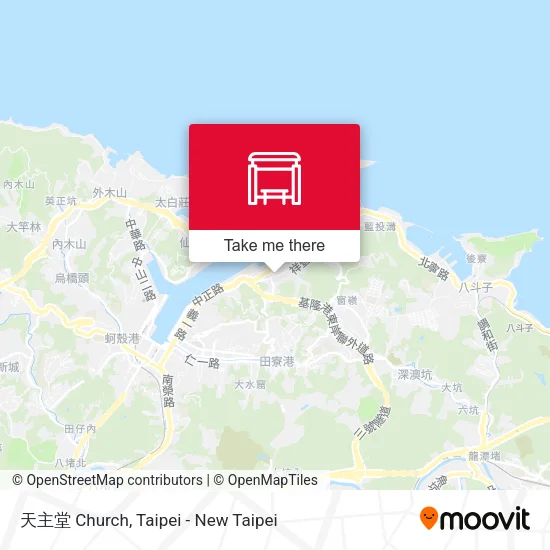 天主堂 Church map