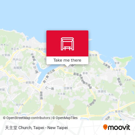 天主堂 Church map