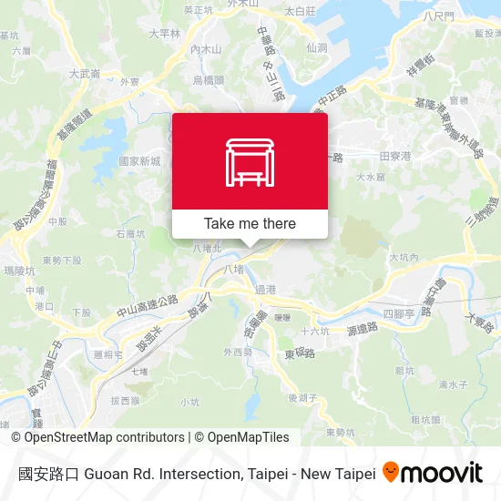 國安路口 Guoan Rd. Intersection map