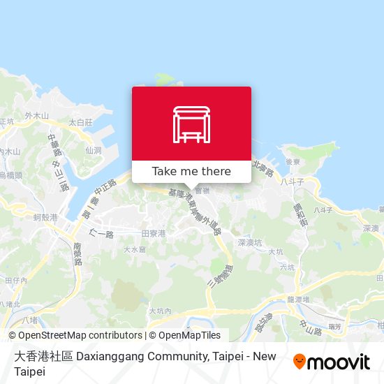 大香港社區 Daxianggang Community map