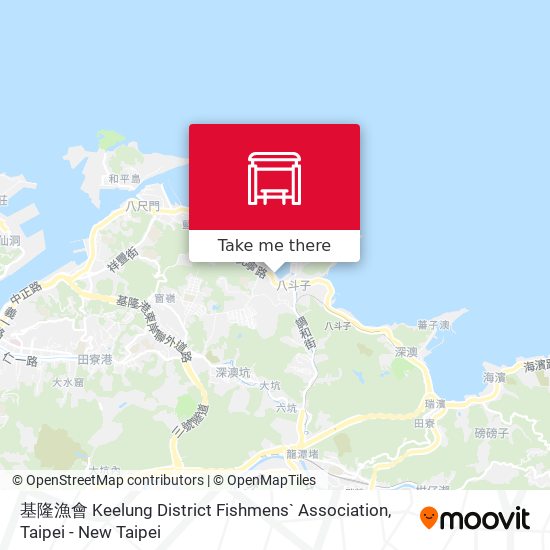基隆漁會 Keelung District Fishmens` Association map