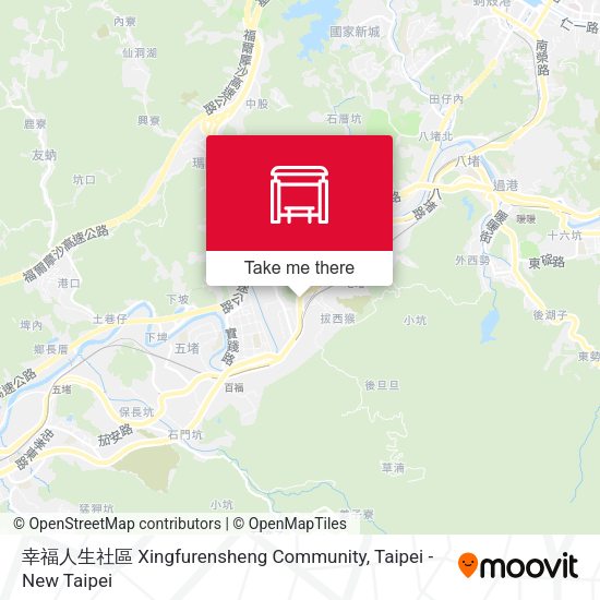 幸福人生社區 Xingfurensheng Community map