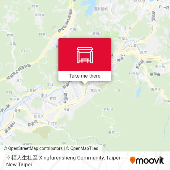 幸福人生社區 Xingfurensheng Community map