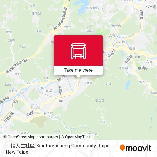幸福人生社區 Xingfurensheng Community map