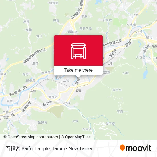 百福宮 Baifu Temple地圖