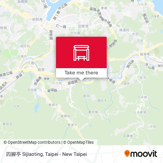 四腳亭 Sijiaoting地圖