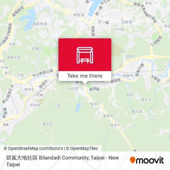 碧嵐大地社區 Bilandadi Community map
