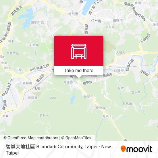 碧嵐大地社區 Bilandadi Community map