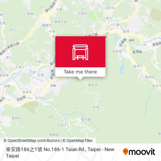泰安路186之1號 No.186-1 Taian Rd. map