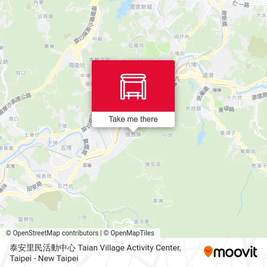 泰安里民活動中心 Taian Village Activity Center map