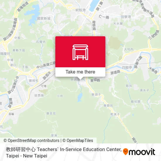 教師研習中心 Teachers` In-Service Education Center map