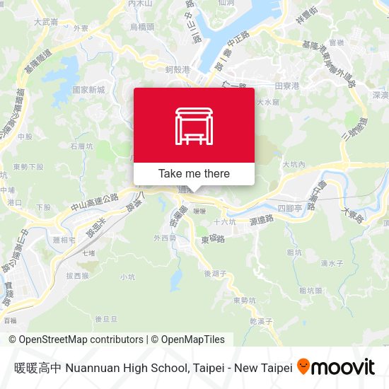 暖暖高中 Nuannuan High School map