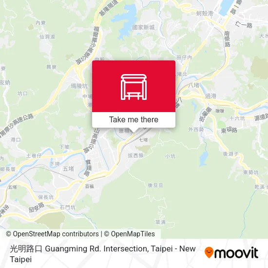 光明路口 Guangming Rd. Intersection map