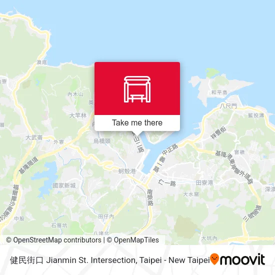 健民街口 Jianmin St. Intersection map