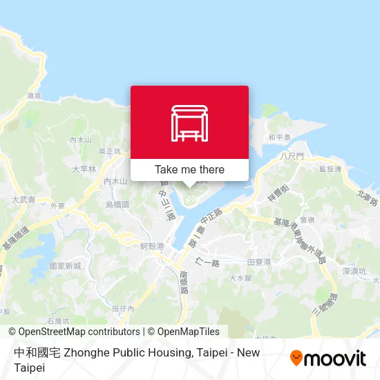 中和國宅 Zhonghe Public Housing map