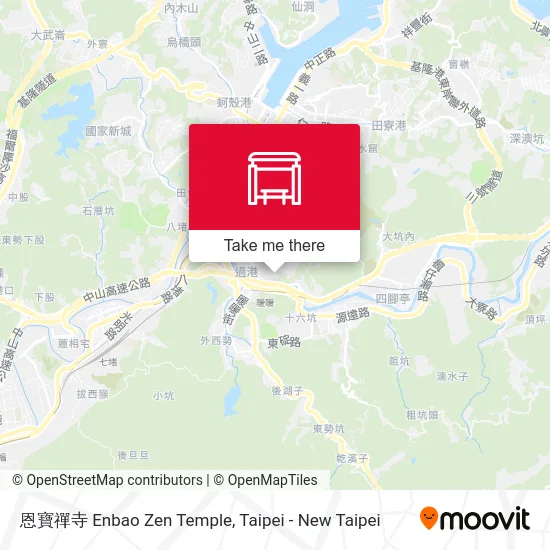 恩寶禪寺 Enbao Zen Temple map