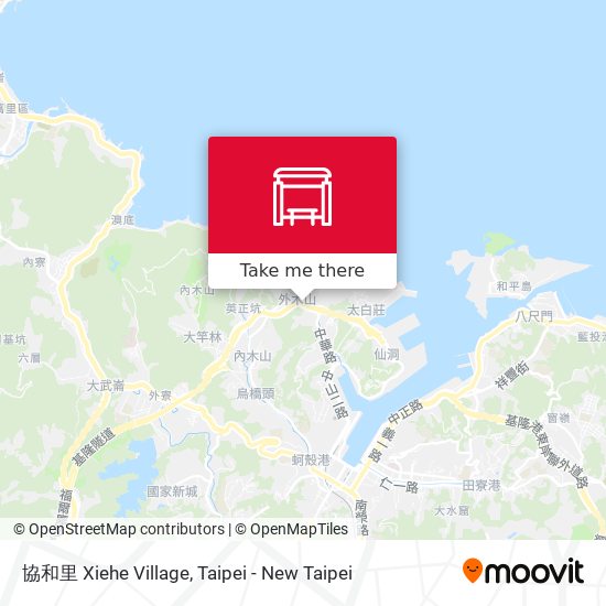 協和里 Xiehe Village map