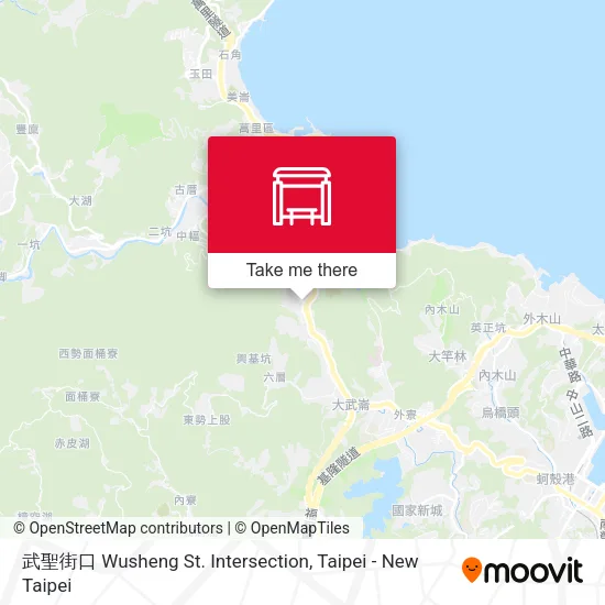 武聖街口 Wusheng St. Intersection地圖