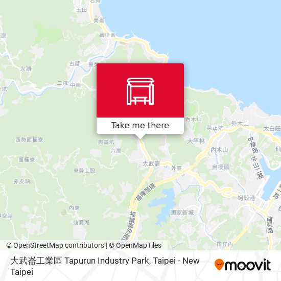 大武崙工業區 Tapurun Industry Park地圖