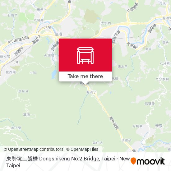 東勢坑二號橋 Dongshikeng No.2 Bridge map
