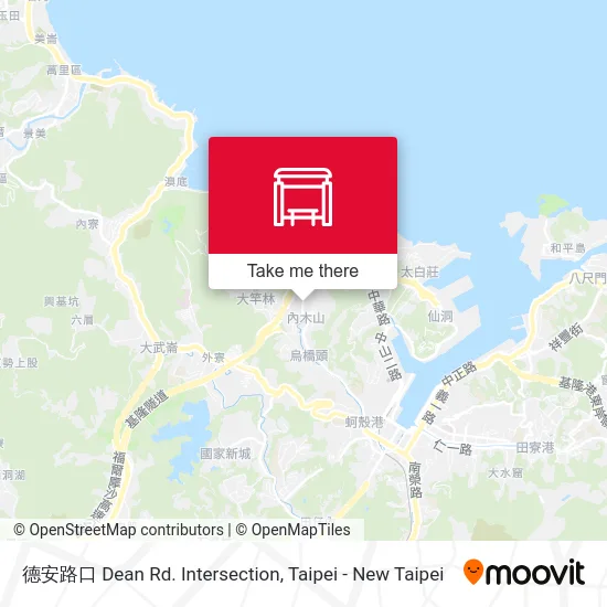 德安路口 Dean Rd. Intersection map