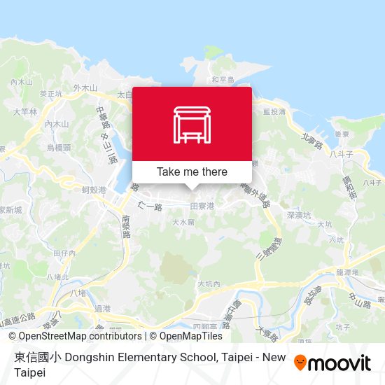 東信國小 Dongshin Elementary School地圖