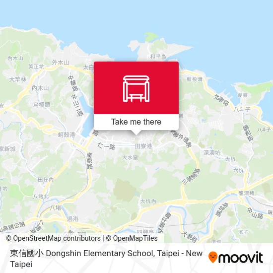 東信國小 Dongshin Elementary School map