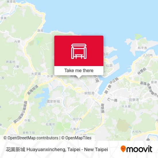 花園新城 Huayuanxincheng map