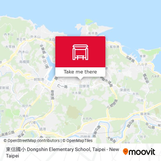 東信國小 Dongshin Elementary School地圖