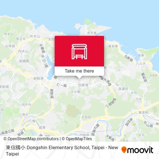 東信國小 Dongshin Elementary School map