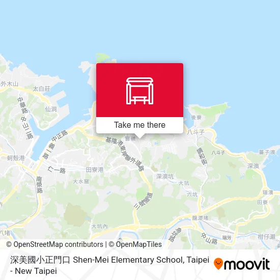深美國小正門口 Shen-Mei Elementary School map