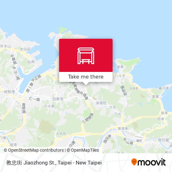 教忠街 Jiaozhong St.地圖