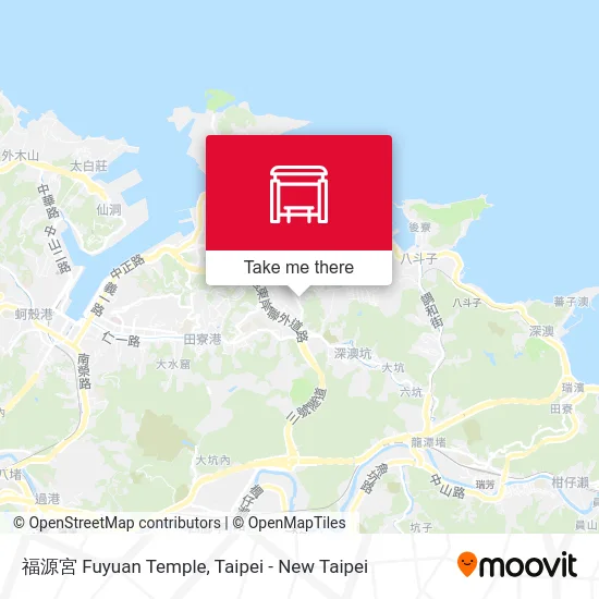 福源宮 Fuyuan Temple map
