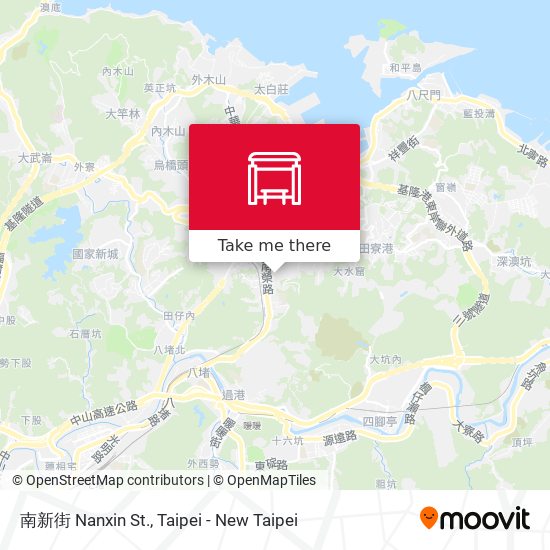 南新街 Nanxin St.地圖