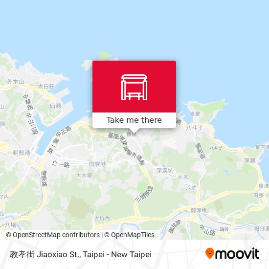 教孝街 Jiaoxiao St. map