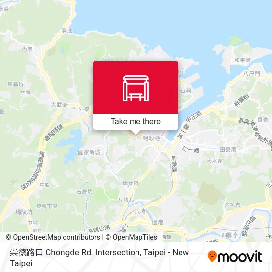 崇德路口 Chongde Rd. Intersection地圖