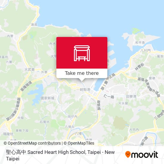 聖心高中 Sacred Heart High School地圖