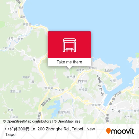中和路200巷 Ln. 200 Zhonghe Rd. map
