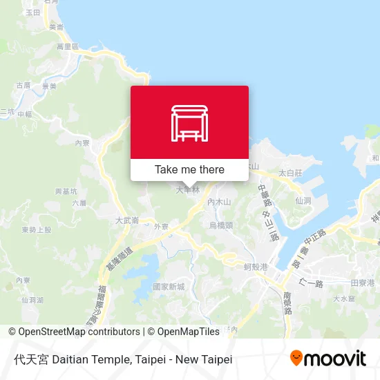 代天宮 Daitian Temple地圖