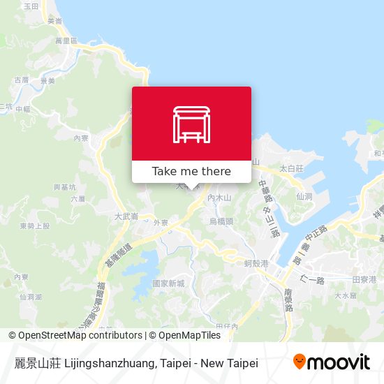 麗景山莊 Lijingshanzhuang map