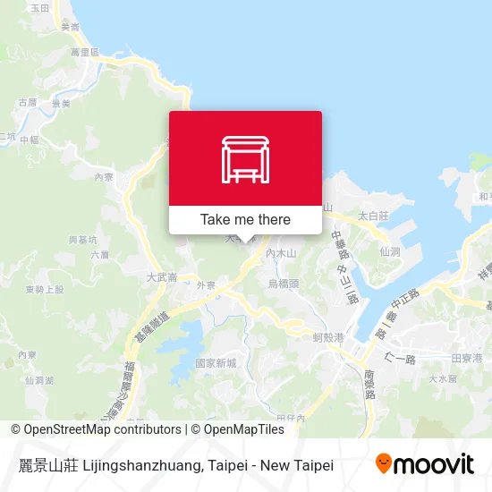 麗景山莊 Lijingshanzhuang map